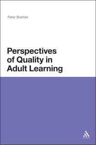 Perspectives Of Quality In Adult Learning 1st Edition Peter Boshier