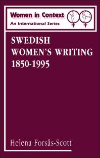 Swedish Womens Writing 18501995 Swedish Womens Writing 18501995 1st Edition Helena Forsasscott