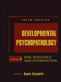 Developmental Psychopathology Risk Resilience And Intervention 3rd Edition Dante Cicchetti Donald J Cohen