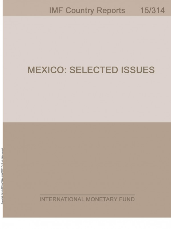 Mexico Selected Issues 1st Edition International Monetary Fund