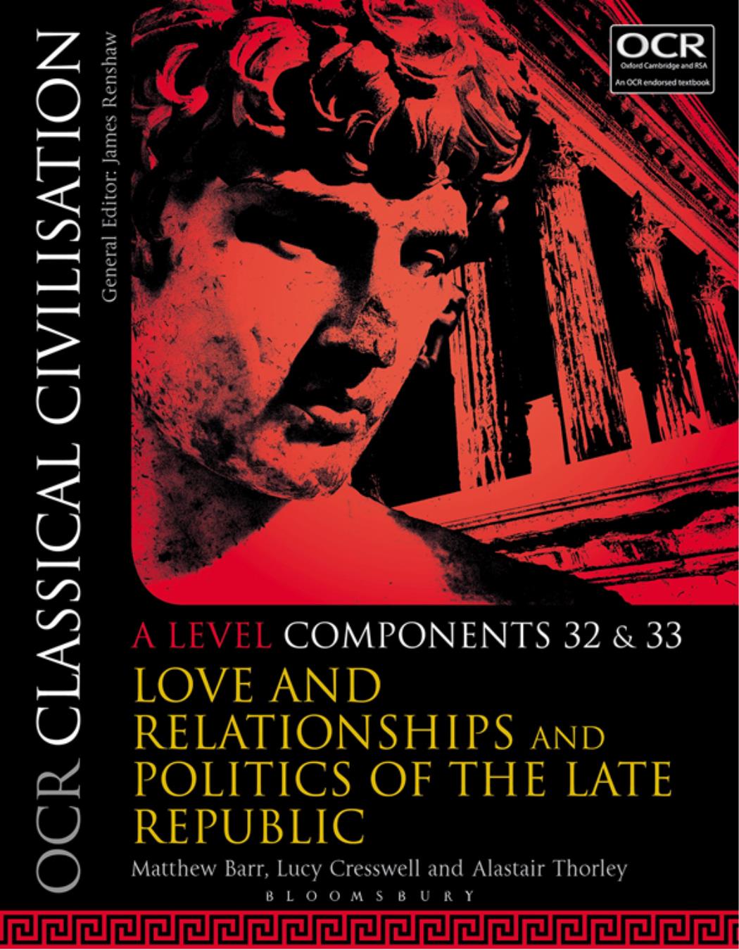 Ocr Classical Civilisation A Level Components 32 And 33 Matthew Barr