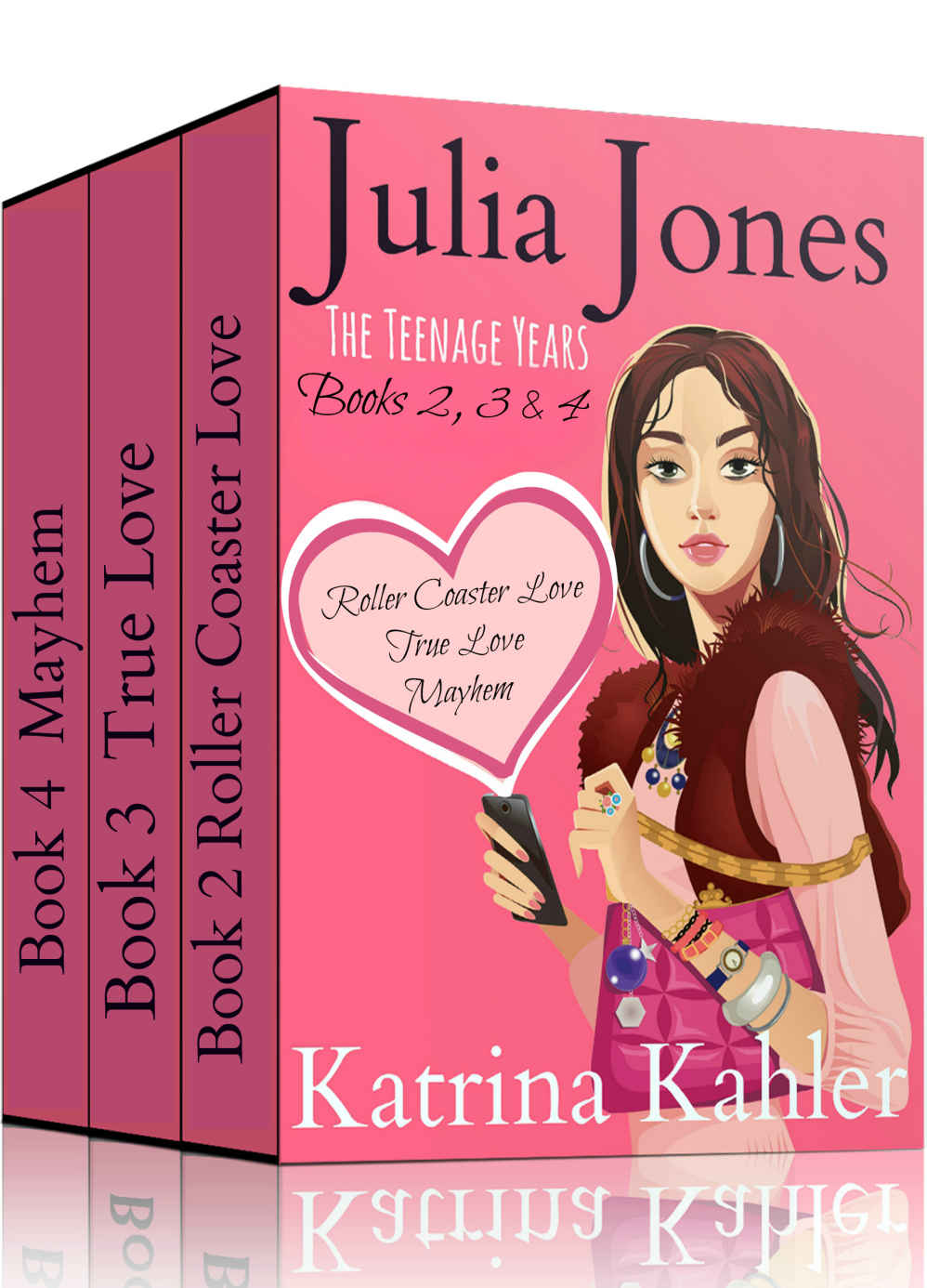 Julia Jones The Teenage Years Boxed Set Books 2 3 And 4 Katrina Kahler