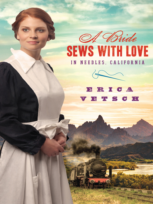 Bride Sews With Love In Needles California Erica Vetsch