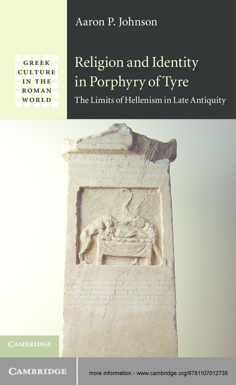 Religion And Identity In Porphyry Of Tyre Aaron P Johnson Aaron P Johnson