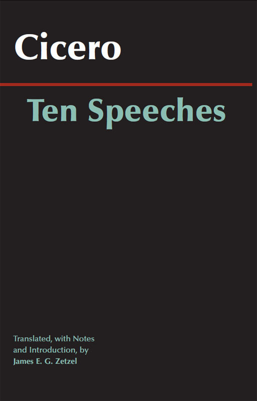 Ten Speeches Cicero