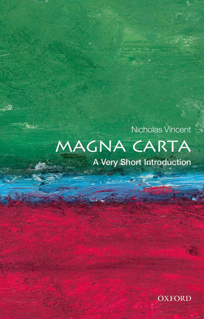 Magna Carta A Very Short Introduction Nicholas Vincent