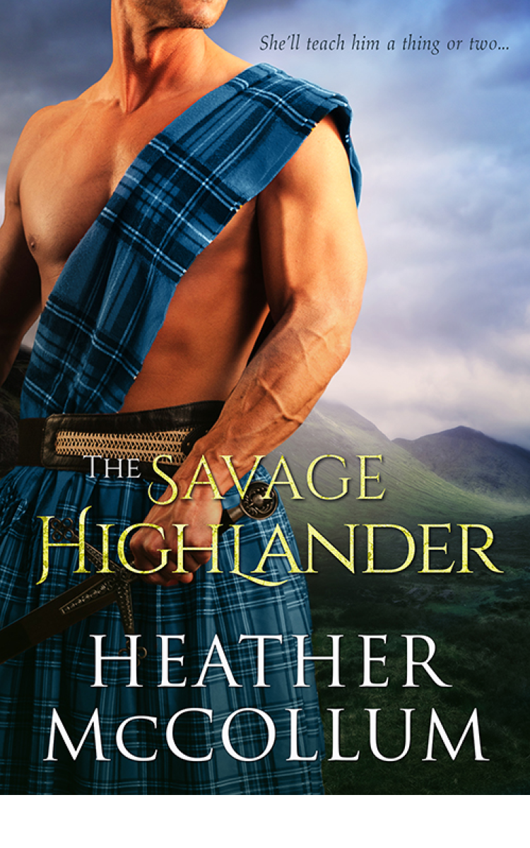 The Savage Highlander Heather Mccollum