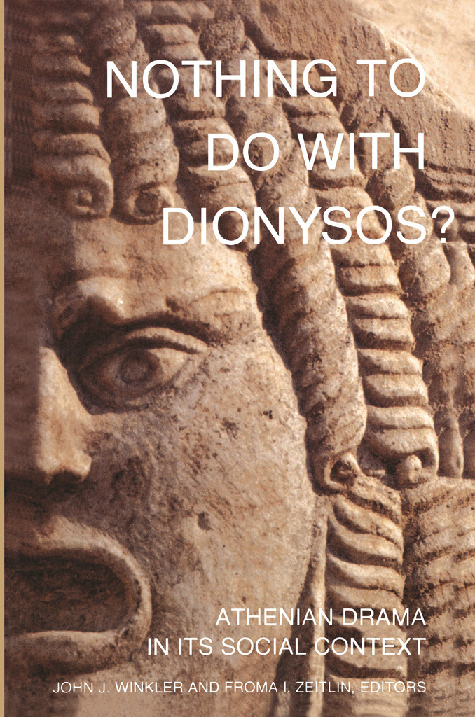 Nothing To Do With Dionysos John J Winklerfroma I Zeitlin