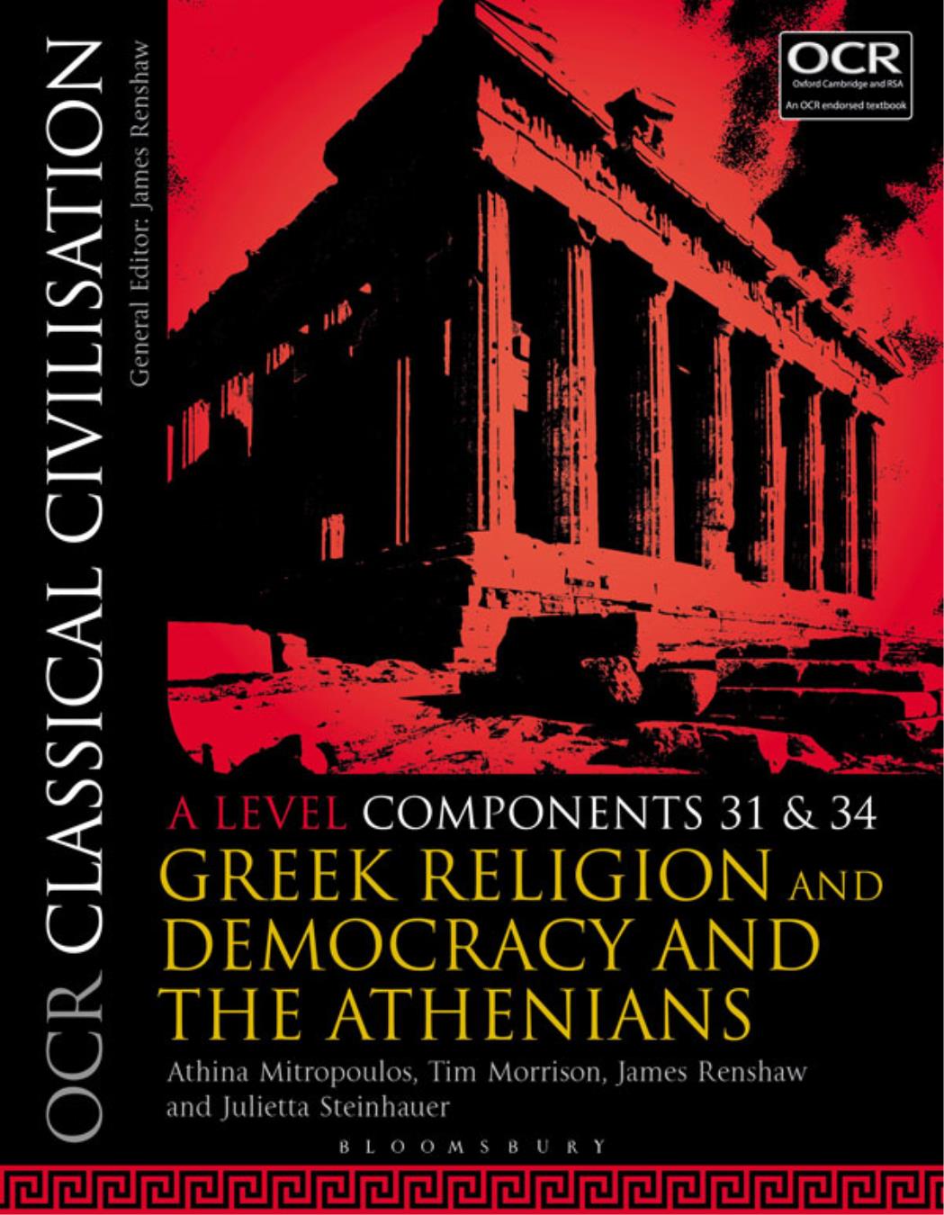 Ocr Classical Civilisation A Level Components 31 And 34 Athina Mitropoulos