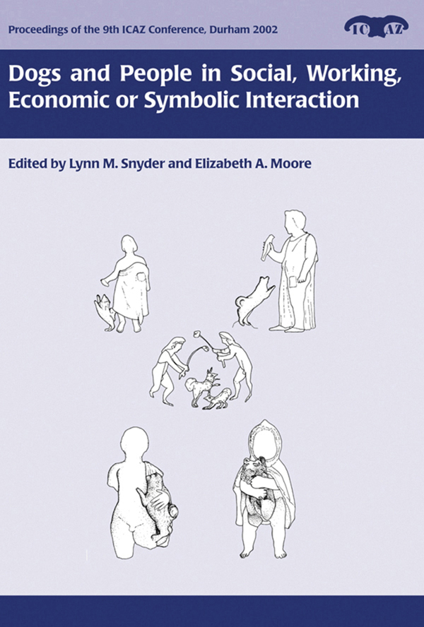 Dogs And People In Social Working Economic Or Symbolic Interaction Snyder