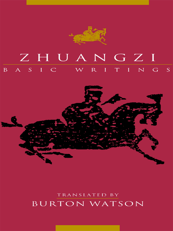 Zhuangzi Basic Writings Zhuangziwatson Burton