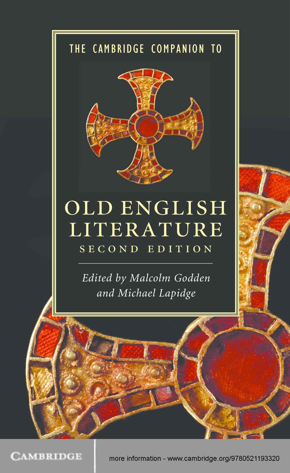 The Cambridge Companion To Old English Literature Cambridge Companions To Literature Malcolm Godden And Michael Lapidge Malcolm Godden Michael Lapidge
