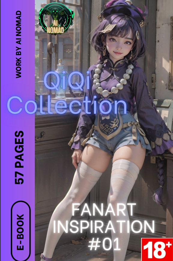 Qiqi Genshin Impact Fanarts Inspiration 01 1st Edition Ai Nomad