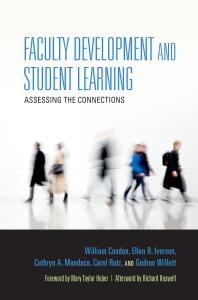 Faculty Development And Student Learning Assessing The Connections 1st Edition William Condon Ellen R Iverson Cathryn A Manduca Gudrun Willett