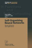 Selforganizing Neural Networks Recent Advances And Applications By Udo Seiffert 1st Edition Udo Seiffert