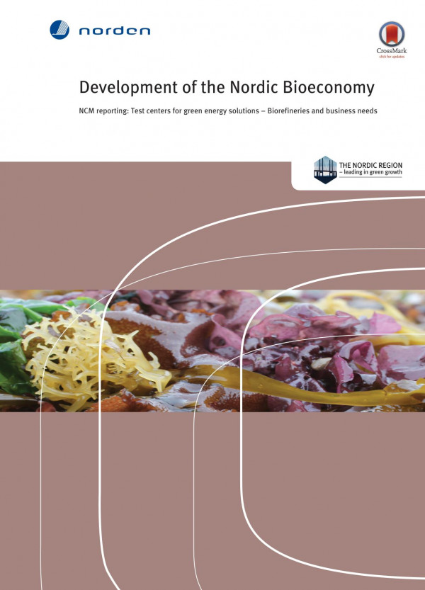 Development Of The Nordic Bioeconomy Ncm Reporting Test Centers For Green Energy Solutions Biorefineries And Business Needs 1st Edition Lene Lange Brynds Bjrnsdttir Asbjrn Brandt