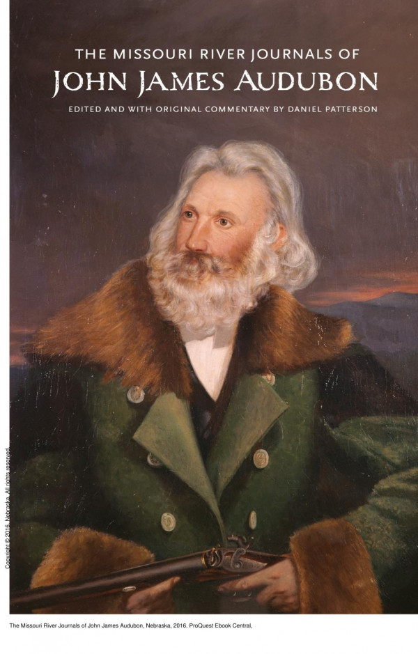 The Missouri River Journals Of John James Audubon 1st Edition John James Audubon Daniel Patterson