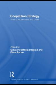 Coopetition Strategy Theory Experiments And Cases 1st Edition Giovanni B Dagnino Elena Rocco