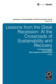 Lessons From The Great Recession At The Crossroads Of Sustainability And Recovery Constantin Gurdgiev Liam Leonard Mariaalejandra Gonzalezperez Maria Alejandra Gonzalezperez