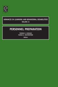 Personnel Preparation Thomas E Scruggs