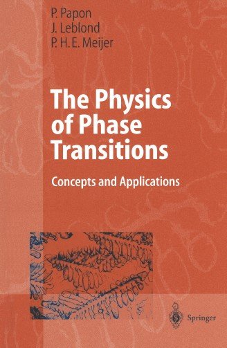 The Physics Of Phase Transitions Concepts And Applications Pierre Papon