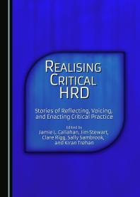 Realising Critical Hrd Stories Of Reflecting Voicing And Enacting Critical Practice 1st Edition Jamie L Callahan Clare Rigg Sally Sambrook