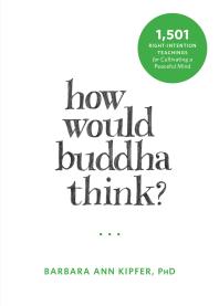 How Would Buddha Think 1501 Rightintention Teachings For Cultivating A Peaceful Mind 1st Edition Barbara Ann Kipfer