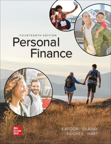 Personal Finance 14th Edition Jack Kapoor Les Dlabay Robert J Hughes Melissa Hart