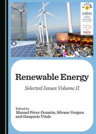 Renewable Energy Selected Issues Volume Ii 1st Edition Manuel Prezdonsin Silvano Vergura Gianpaolo Vitale