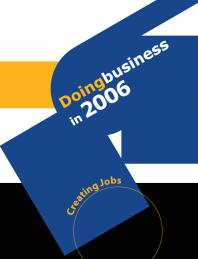 Doing Business In 2006 Creating Jobs 1st Edition World Bank