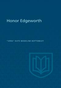 Honor Edgeworth 1st Edition Kate Madeleine Bottomley Douglas Lochhead