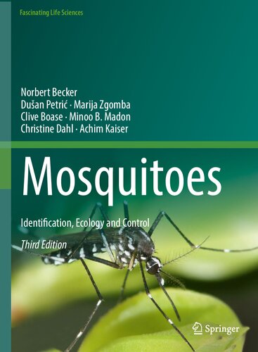 Mosquitoes Identification Ecology And Control 3rd Edition Norbert Becker