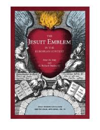 The Jesuit Emblem In The European Context Peter M Daly Gr Dimier