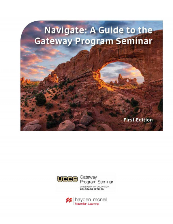 Navigate A Guide To The Gateway Program Seminar 1st Edition Dana Kobold