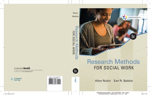 Research Methods For Social Work 9e Allen Rubin Earl R Babbie