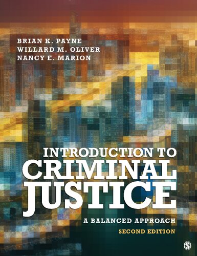 Introduction To Criminal Justice A Balanced Approach 2nd Edition Brian K Payne