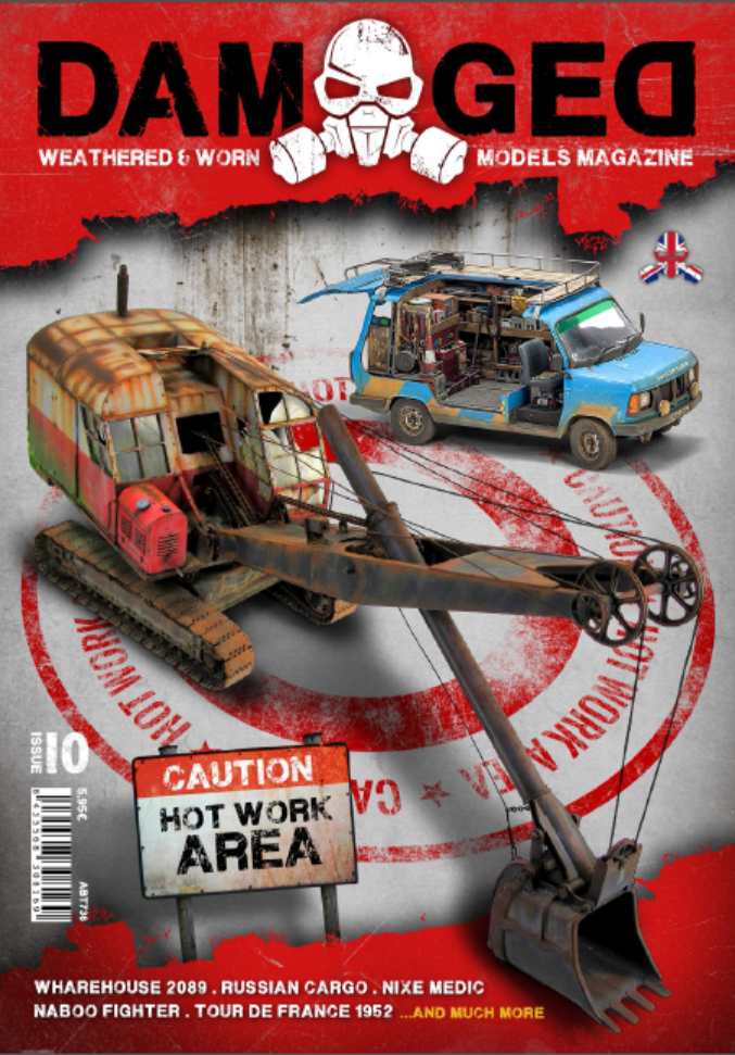 Damaged Wethered Worn Models Magazine 1st Edition Collective Enrique Royo