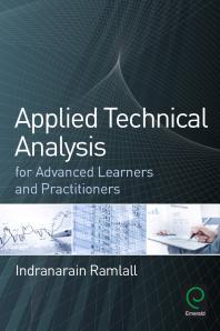 Applied Technical Analysis For Advanced Learners And Practitioners 1st Edition Indranarain Ramlall