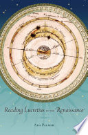 Reading Lucretius In The Renaissance Ada Palmer