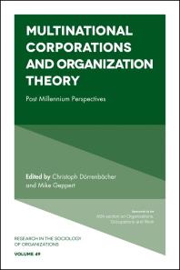 Multinational Corporations And Organization Theory Post Millennium Perspectives 1st Edition Christoph Drrenbcher Mike Geppert Christoph Drrenbcher