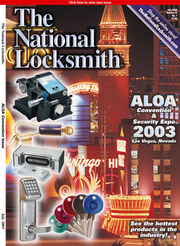 The National Locksmith Volume 74 Number 7 7th Edition The National Locksmith