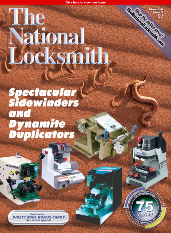 The National Locksmith Volume 75 Number 2 2nd Edition The National Locksmith