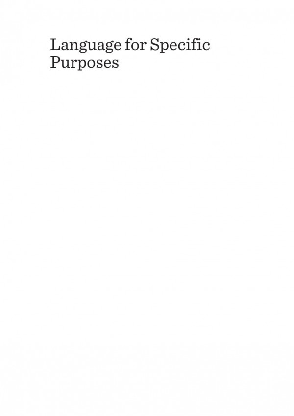 Language For Specific Purposes Research And Translation Across Cultures And Media 1st Edition Giuliana Elena Garzone Dermot Heaney Giorgia Riboni