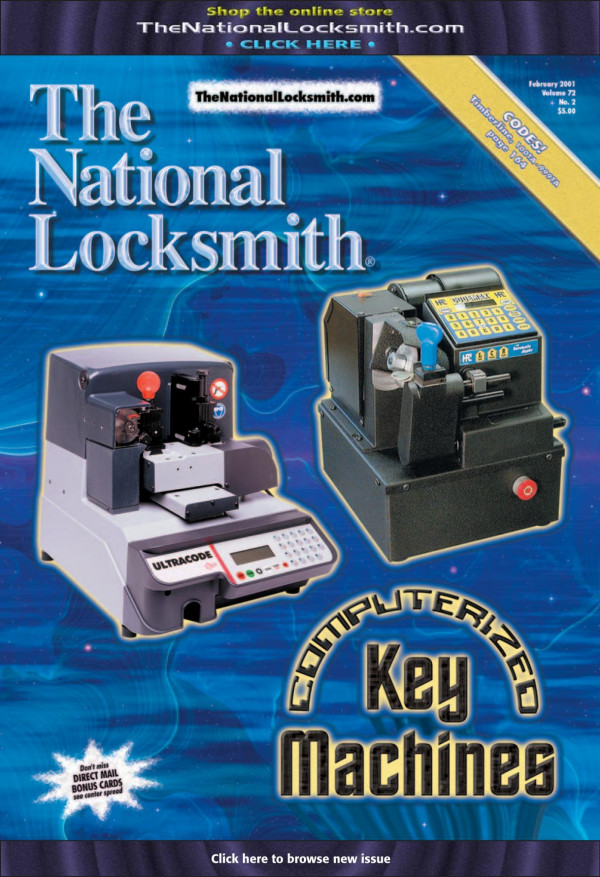 The National Locksmith Volume 72 Number 2 2nd Edition The National Locksmith