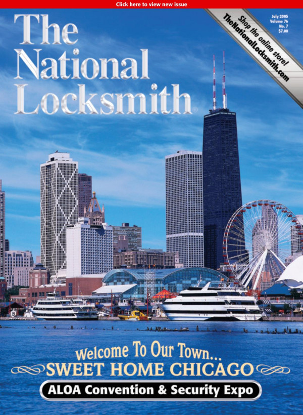 The National Locksmith Volume 76 Number 7 7th Edition The National Locksmith