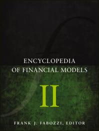 Encyclopedia Of Financial Models Volume Ii Frank J Fabozzi