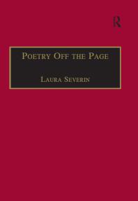 Poetry Off The Page Twentiethcentury British Women Poets In Performance 1st Edition Laura Severin