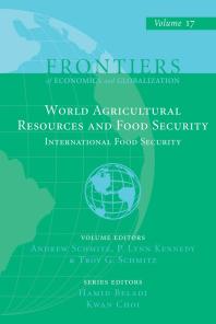 World Agricultural Resources And Food Security International Food Security 1st Edition Andrew Schmitz P Lynn Kennedy Troy G Schmitz
