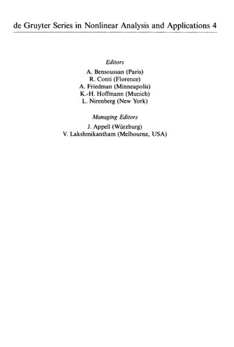 Relaxation In Optimization Theory And Variational Calculus Reprint Tomas Roubicek