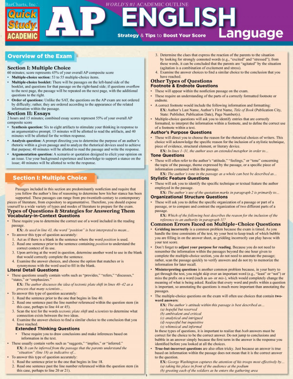 Ap English Inc Barcharts